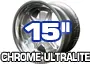 Cerchi Fuchs 15' cromati Ultralite