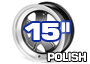 Jantes Fuchs 15' finition polie