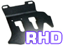 Bodenbretter für <b>Rechtslenker</b>