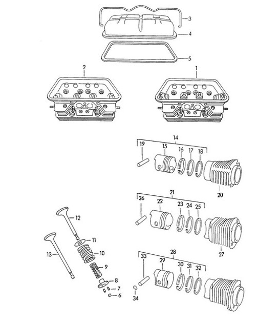 Diagram 103-000 Porsche 992 (911) MK2 2024>> 