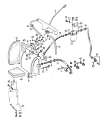 Depósito de aceite - M 90 501 >> 91 000 - (Modelo: CARRERA 1500 GS/GT) 356, 356A 1950-1959 Depósito de aceite - M 90 501 >> 91 000 - (Modelo: CARRERA 1500 GS/GT) 356, 356A 1950-1959