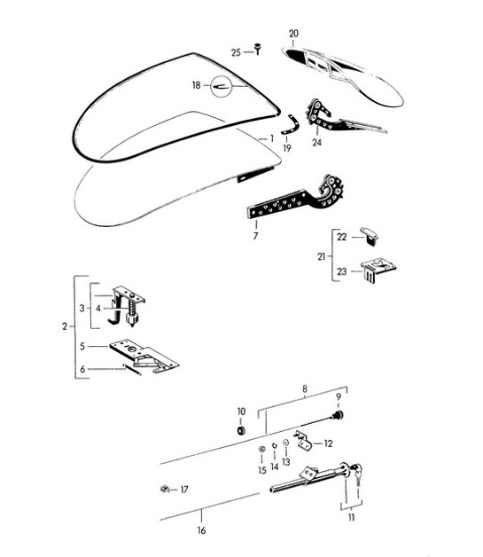 Diagram 803-000 Porsche Taycan Turbo 
