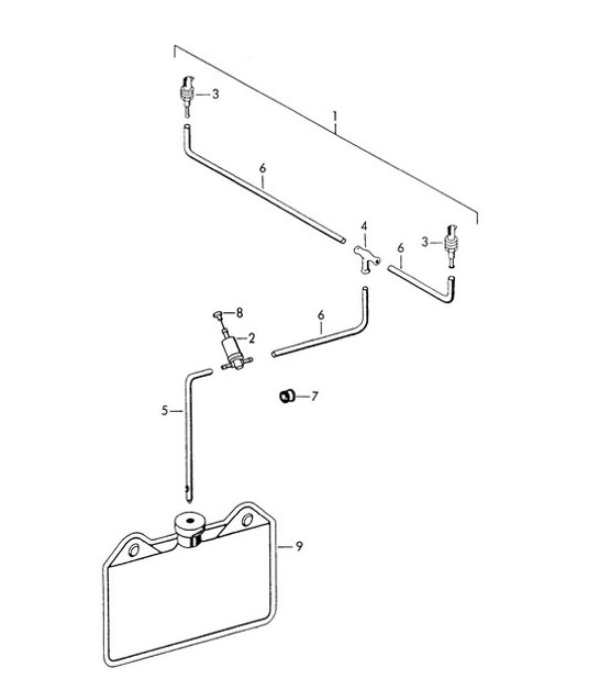Diagram 904-000 Porsche 991 GT2 RS 3.8L PDK (700 bhp) Electrical equipment