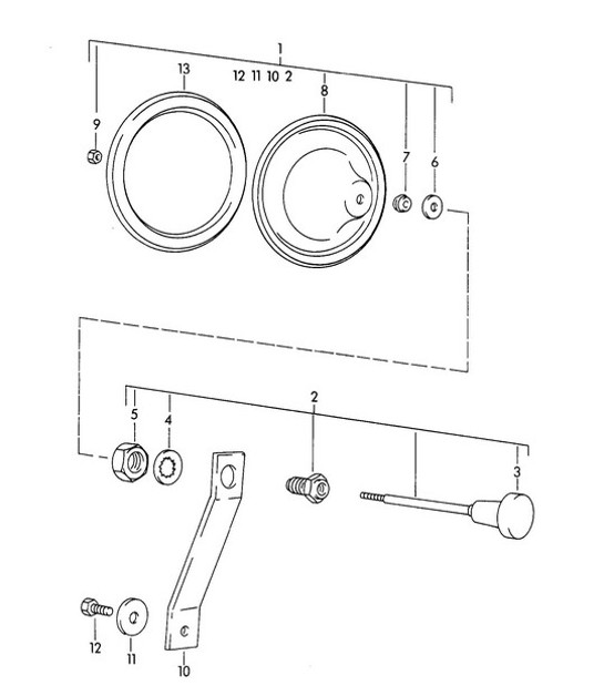 Diagram 813-010 Porsche Cayman GTS 718 2.5L PDK (365 Bhp) Body