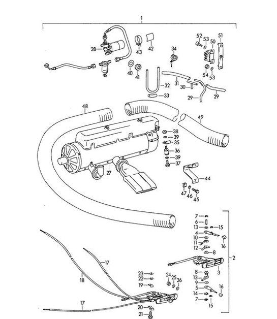 Diagram 813-015 Porsche 911 & 912 (1965-1989) Body