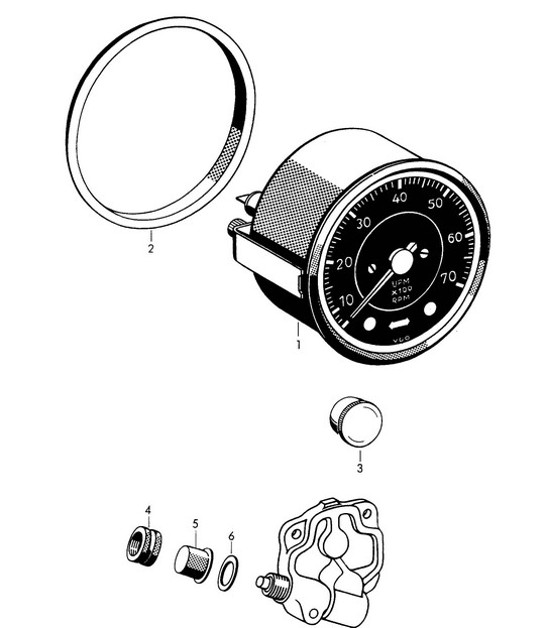 Diagram 906-005 Porsche Cayenne 92A (958) 2010-2017 Electrical equipment