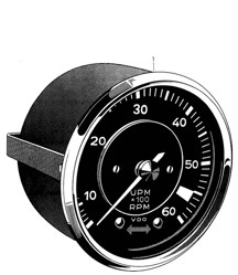 Tachometer / Electric 356B / 356C 1960-65