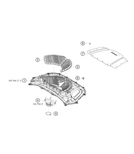 Diagram 1.1-22 Porsche Cayenne S/GTS 4.8L 2007>> Engine
