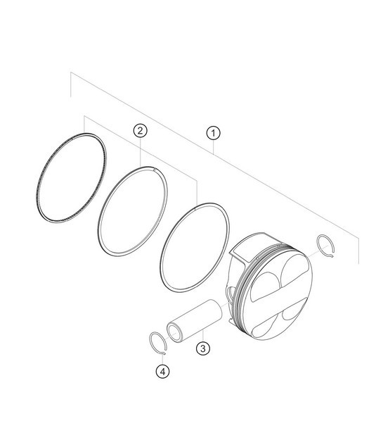 Diagram 1.1-04 Porsche 993 (911) C4 1994-97 Engine
