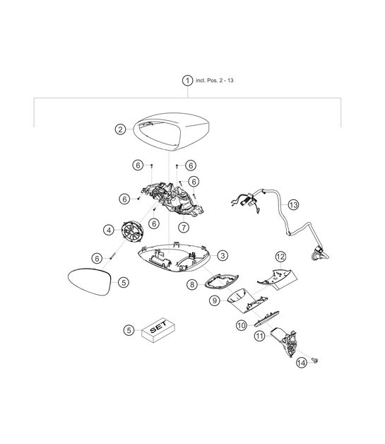 Diagram 8.8-22 Porsche 996 C2 3.4L 1997-08/01 Body