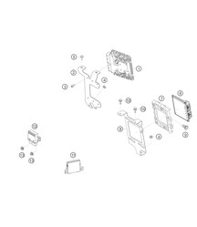 Control units 718 Cayman GT4 RS Clubsport 2020-2024