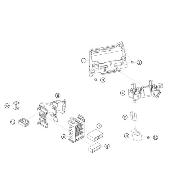 Diagram 9.9-05 Porsche Cayenne 9YA 2018-2023 