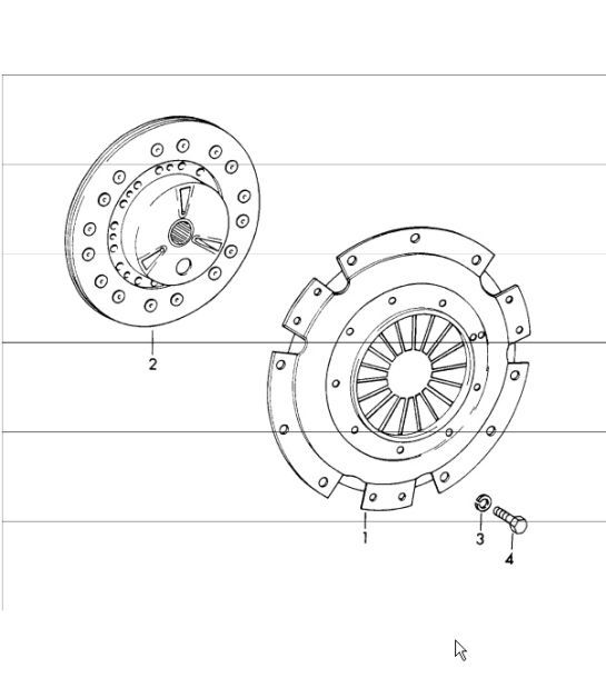 Diagram 301-05 Porsche Boxster S 986 3.2L 2003-04 Transmission