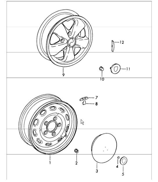 Diagram 601-00 Porsche Macan (95B) MK3 2022>> 