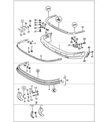 Bumper Front 911 1969 ONWARDS Bumper Front 911 1969 ONWARDS