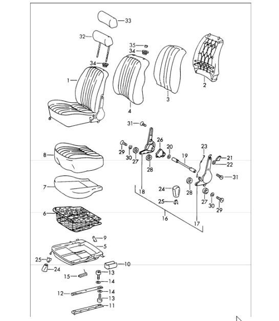 Diagram 808-05 Porsche Taycan (9J1) MK2 2024>> 