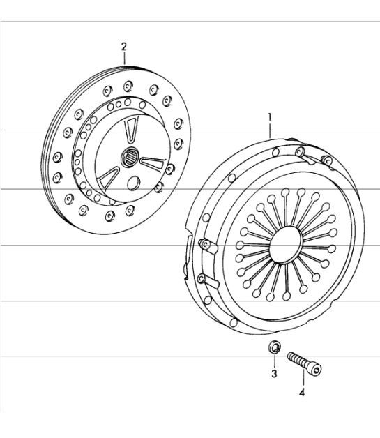 Diagram 301-00 Porsche Cayenne 3.2L V6 2003>> Transmission