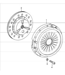 clutch 911 1970-73 clutch 911 1970-73