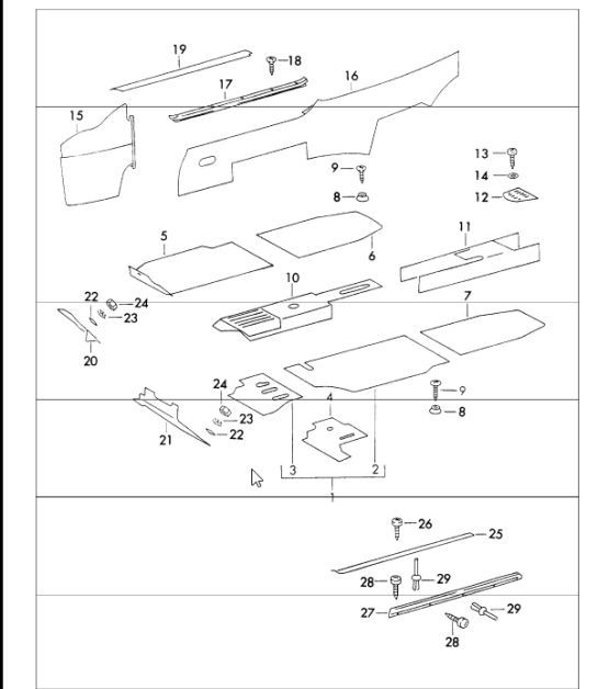 Diagram 807-01 Porsche Taycan (9J1) MK2 2024>> 