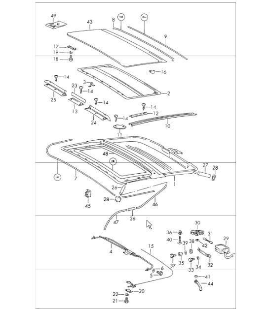 Diagram 811-00 Porsche 997 TURBO 2007>> Body