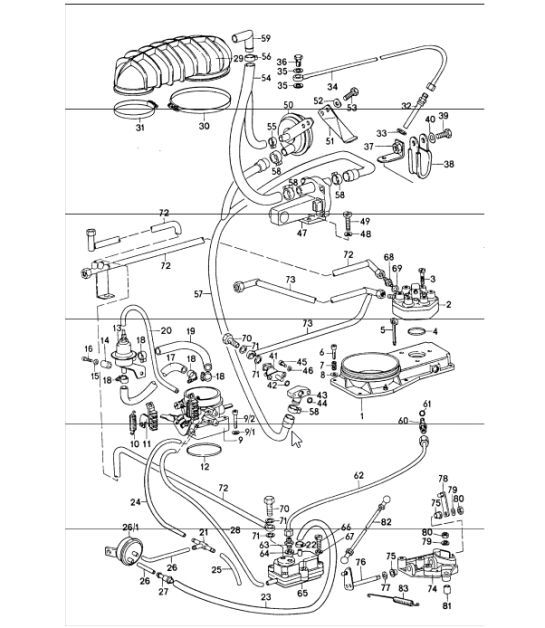Diagram 107-05 Porsche 911 & 912 (1965-1989) Engine