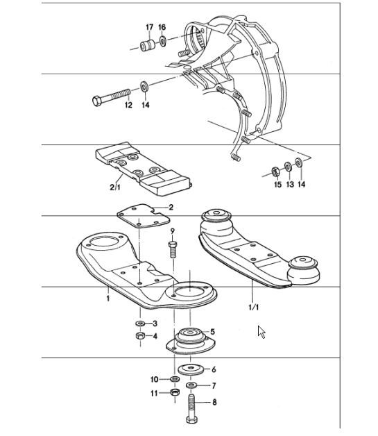 Diagram 306-00 Porsche 928GTS 5.4L 1992-95 