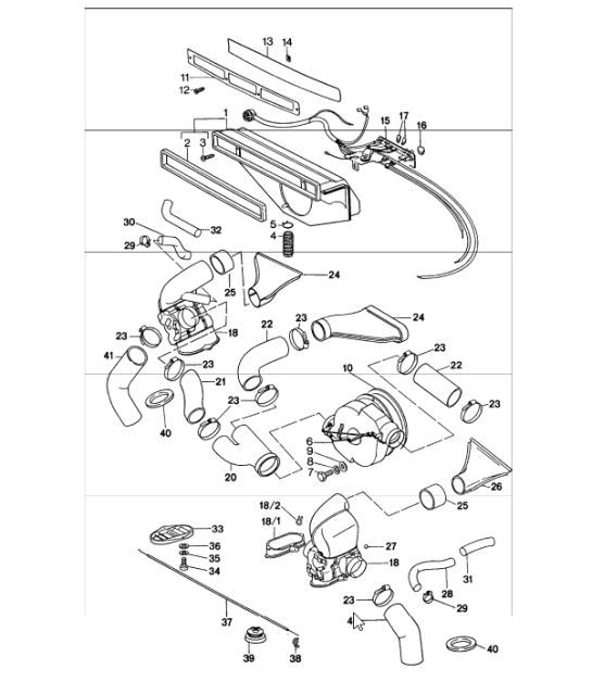 Diagram 813-05 Porsche 911 & 912 (1965-1989) Body