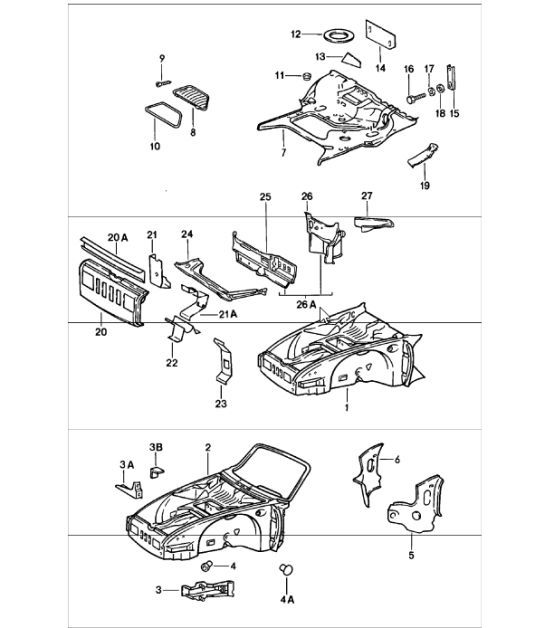 Diagram 801-05 Porsche 912E 4CYL 1976 