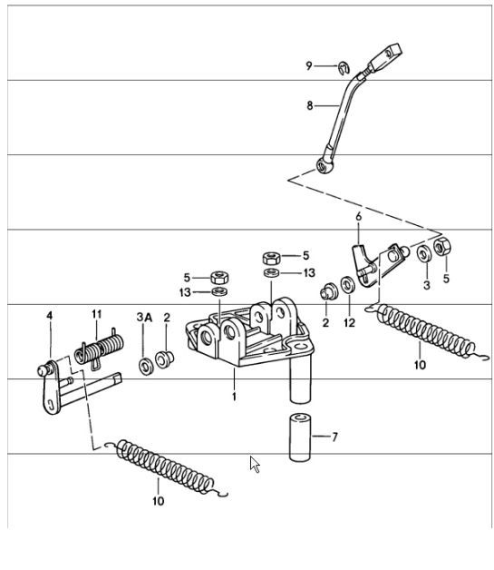 Diagram 107-12 Porsche Cayenne S 4.5L V8 2003>> Engine