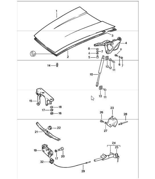 Diagram 803-00 Porsche Taycan Turbo S 