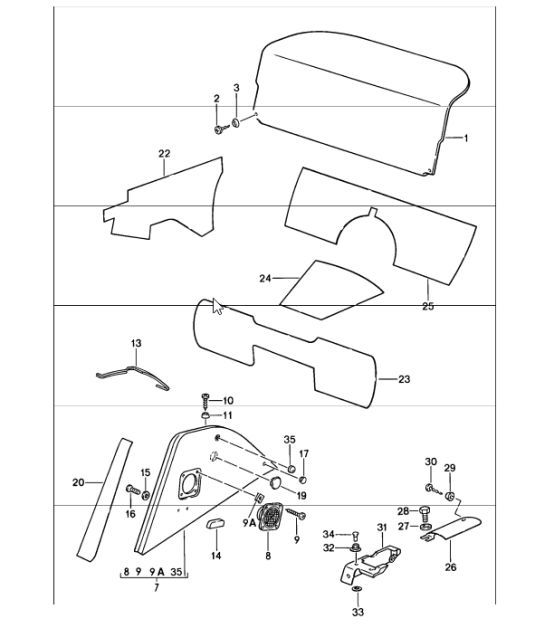 Diagram 807-07 Porsche Cayenne V6 3.0L Diesel 245HP Body