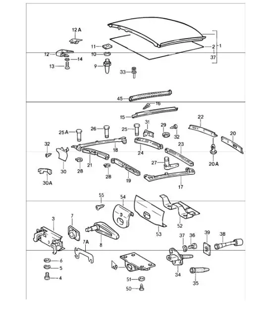 Diagram 811-05 Porsche 928S2 4.7L 1984-86 