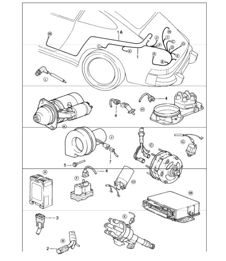 wiring harnesses: engine 911 1984-86 wiring harnesses: engine 911 1984-86