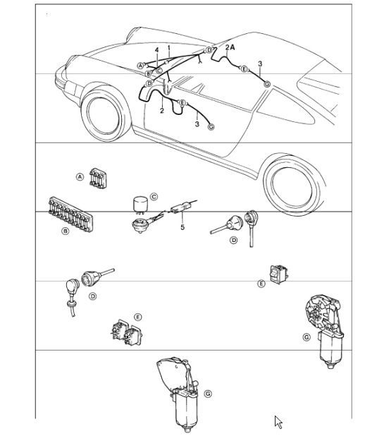 Diagram 902-18 Porsche 992 Targa 4 GTS 3,6 L 
