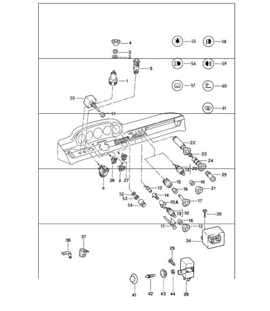 Diagram 903-05 Porsche 997 GT2 2007>> Electrical equipment