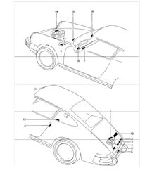 Aufkleber 911 1987-89