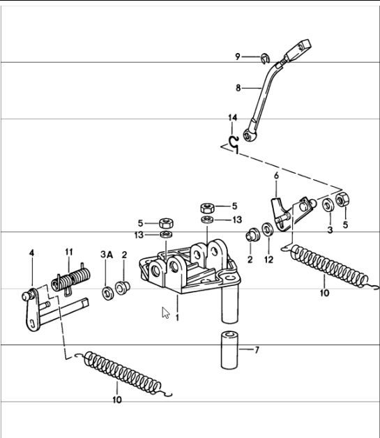 Diagram 107-12 Porsche 911 & 912 (1965-1989) Engine