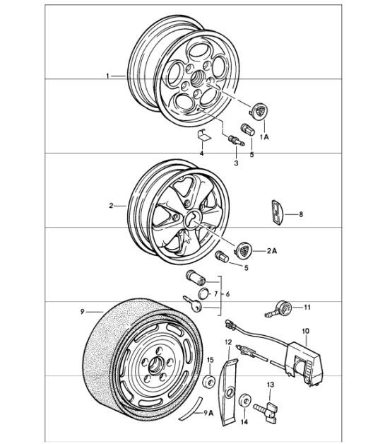 Diagram 601-00 Porsche Cayenne S E-Hybrid V6 3.0L 519Hp 