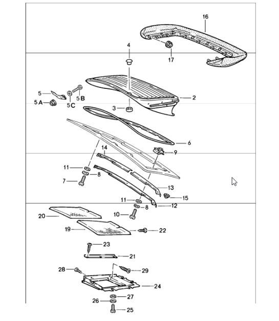 Diagram 803-10 Porsche Cayenne 3.2L V6 2003>> Body