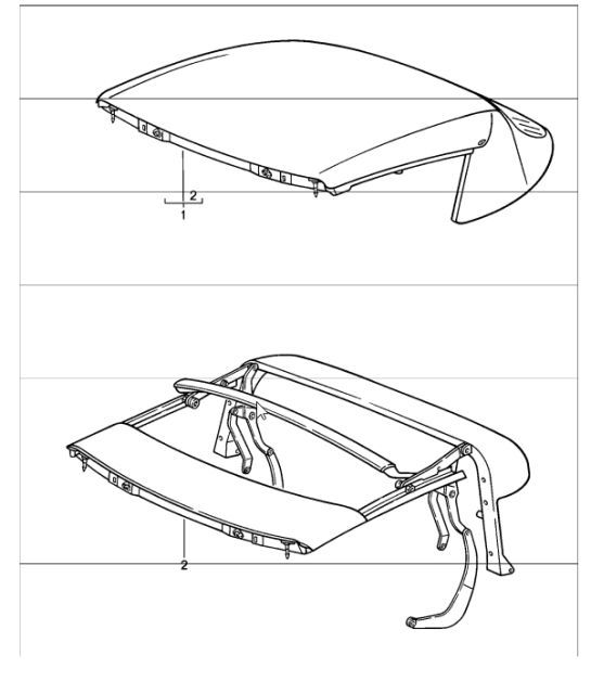 Diagram 811-20 Porsche Cayman 718C (982C) 2017>> Body