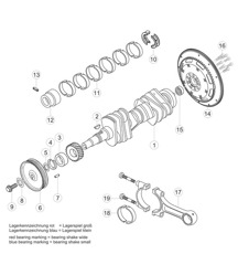 911 (991) GT3 CUP 2016 曲轴