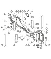 Timing chain and chain case 911 (991) GT3 CUP 2016