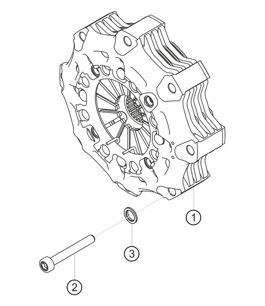 Diagram 3.3-01 Porsche 356A 1955-59 Transmission