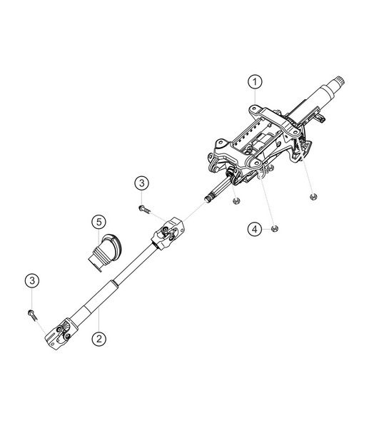 Steering shaft 911 (991) GT3 CUP 2016