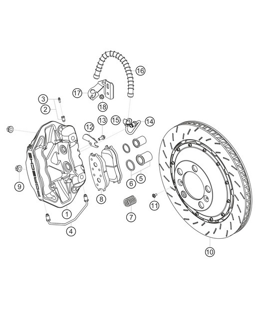 Diagram 6.6-03 Porsche 992.1 (911) Dakar 3.0L 2023-24 