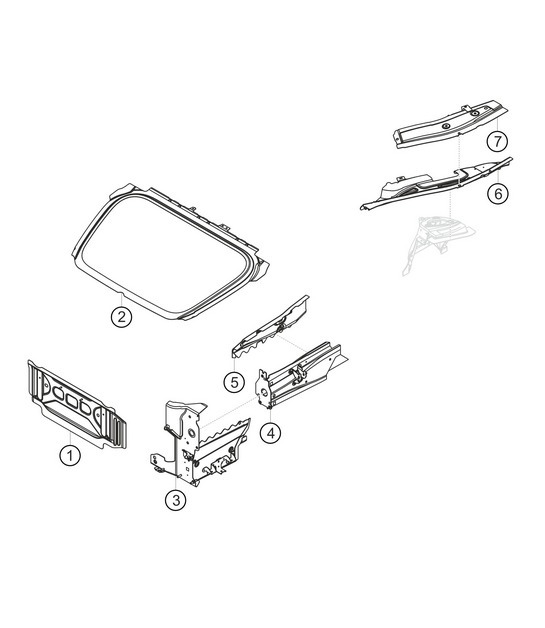 Diagram 8.8-02 Porsche Carrera GT 2003-06 