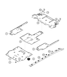 Bodemplaat 911 (991) GT3 CUP 2016