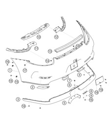 Rivestimento posteriore 911 (991) GT3 CUP 2016