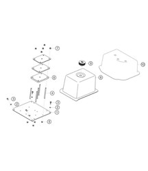 Option additional weights 911 (991) GT3 CUP 2018 - 2019