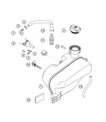 Wasserausdehnungsgefäß 911 (991) GT3 CUP 2018 - 2019